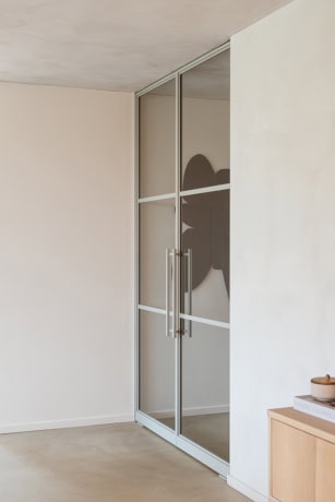 Drievaks verdeling op taatsdeur