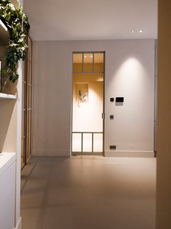 Enkele taatsdeur met kruisverdeling