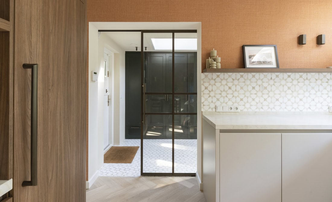 Schuifdeur van aluminium