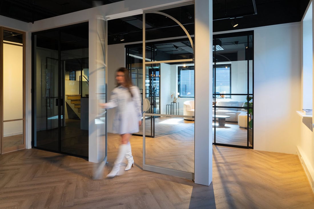 Visit the showroom of Aluwdoors in Nunspeet