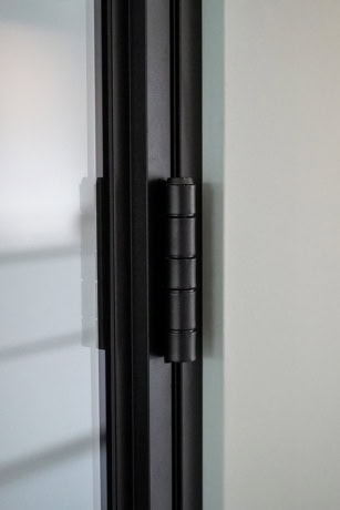 Detail scharnierdeur