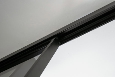 Plafonrail schuifdeur