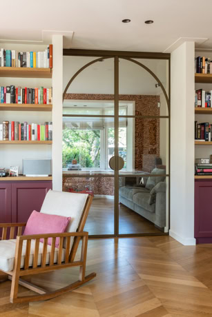 Schuifdeuren tussen kast