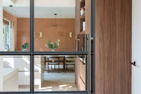 T-rod on sliding door