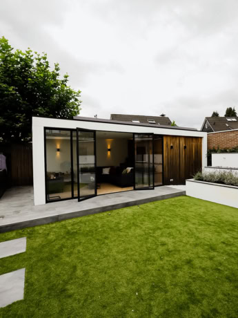 Vouwwanden voor in een veranda of tuinkamer