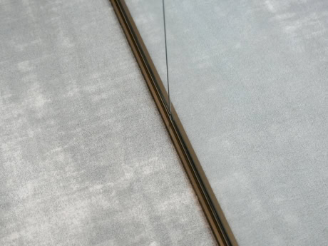 Elegant steel door with glass panels, perfect for modern interiors and bespoke solutions that combine style and functionality.