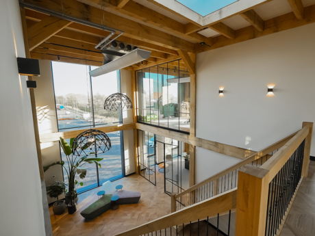 Maatwerk stalen kantoorwanden met glas van Aluwdoors uit Nunspeet