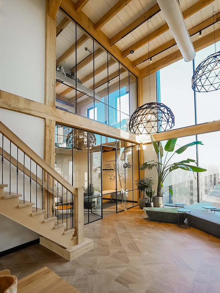 Glazen kantoorwanden