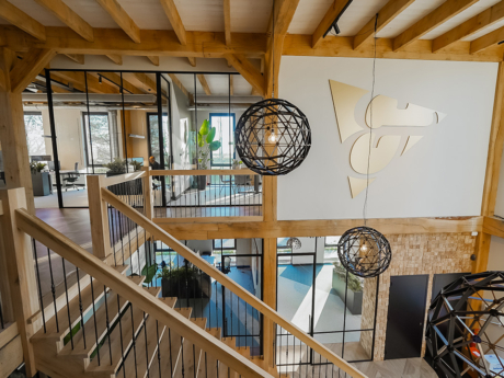 Maatwerk stalen kantoorwanden met glas van Aluwdoors uit Nunspeet