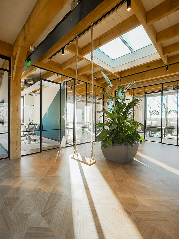 Glazen kantoorwanden van Aluwdoors