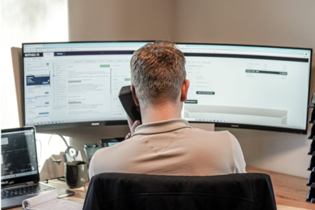 The work planner at Aluwdoors.