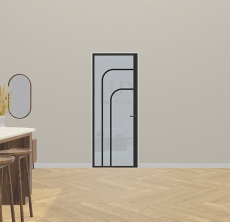 Aluminium door