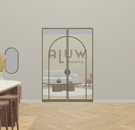 Metal doors
